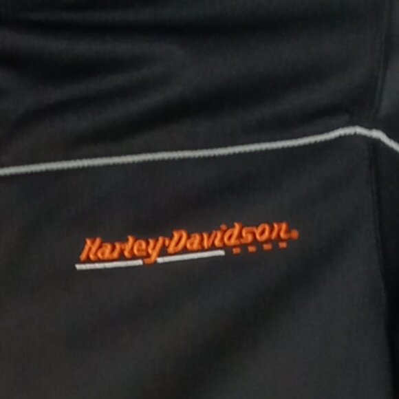 Harley-Davidson women's full zip black track jacket size small - Picture 10 of 10